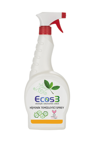 Ecos3 Ekolojik Hijyenik Temizleyici Sprey 750 ml x 2 - Thumbnail