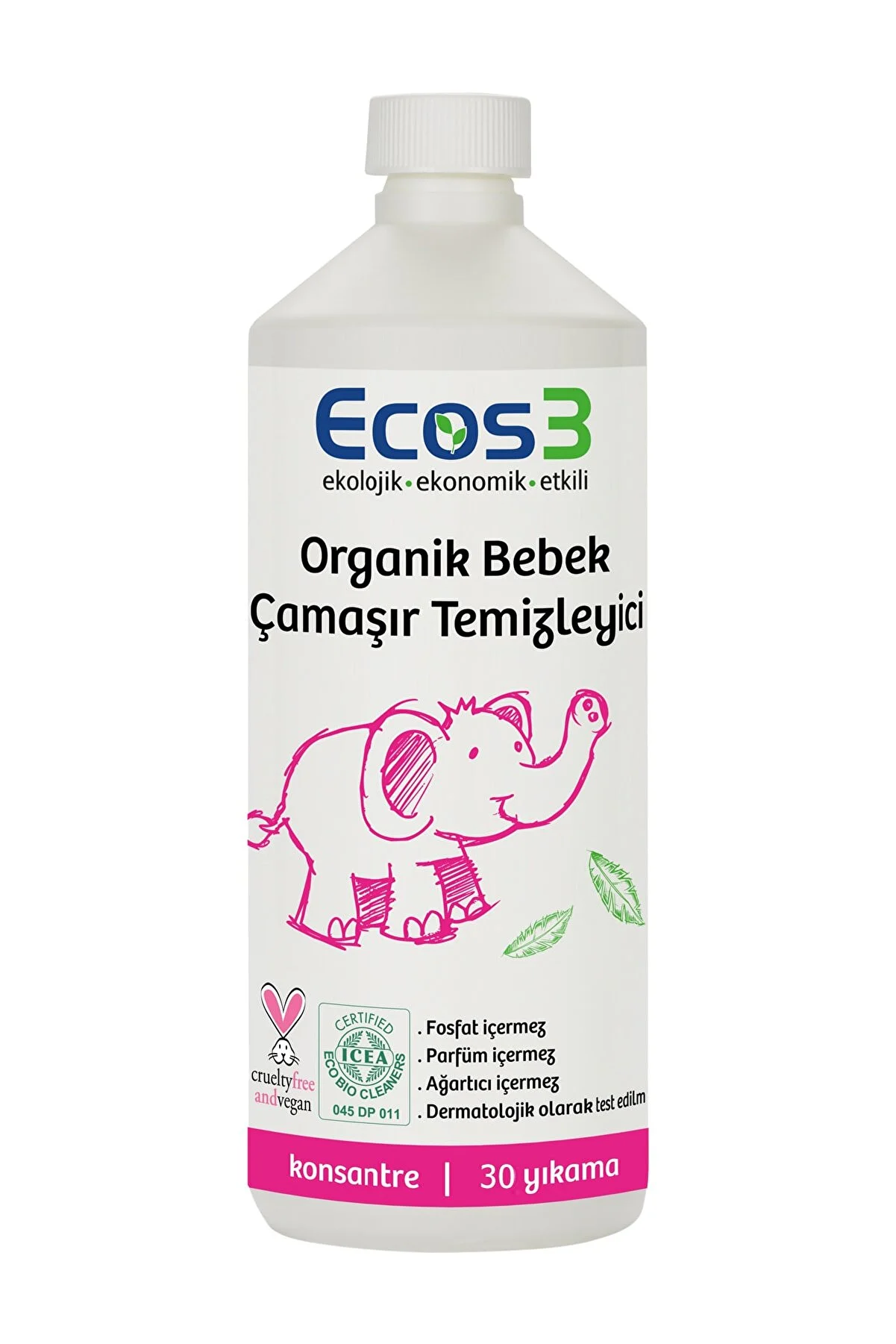 Ecos3 Organik Bebek Temizlik Seti ( 3 Ürün) - Thumbnail