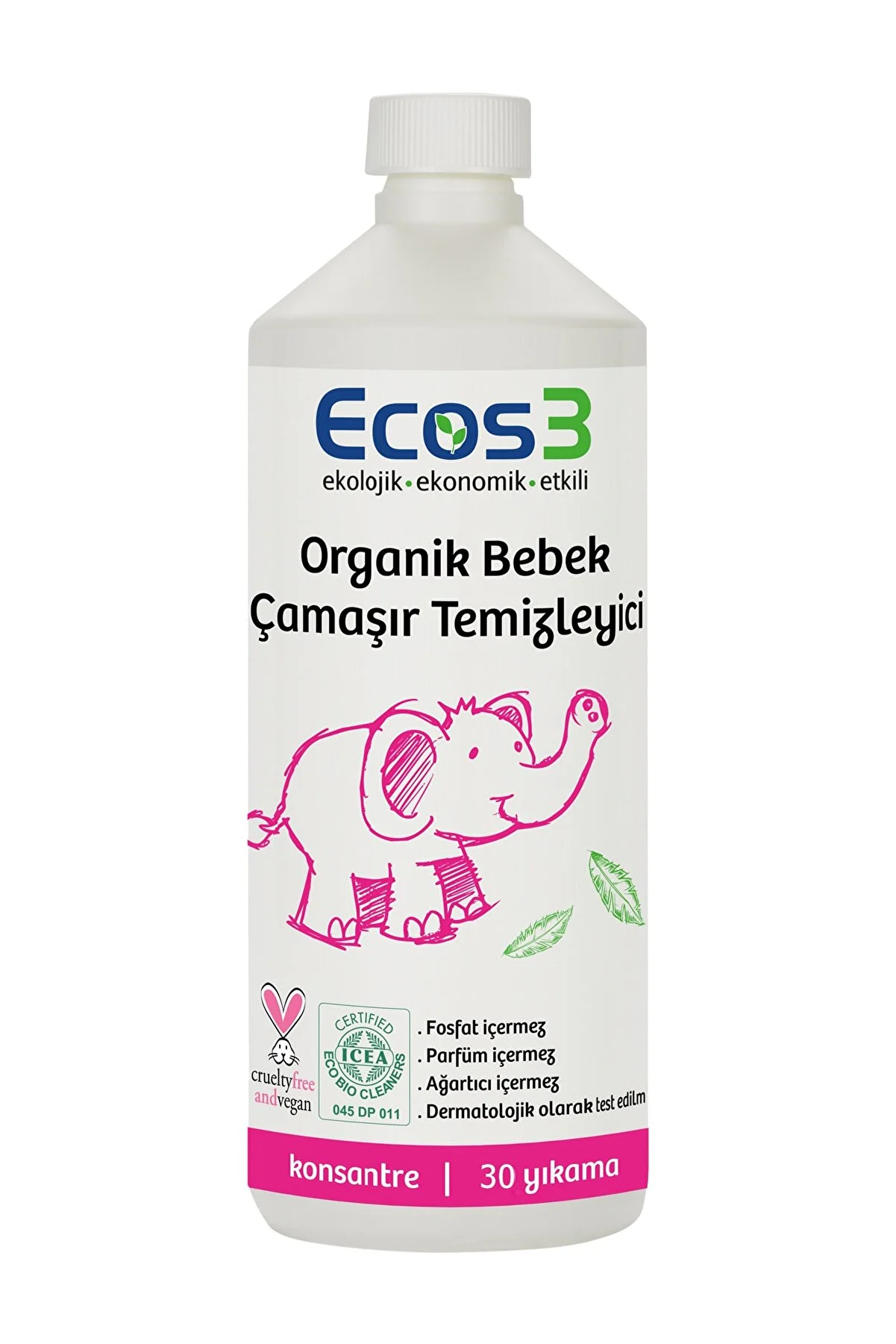 Ecos3 Organik Bebek Temizlik Seti ( 3 Ürün)