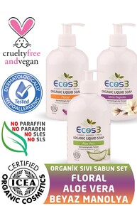 Ecos3 Organik Ev Temizlik Seti ( 7 Ürün ) - Thumbnail