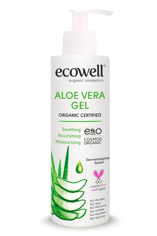 Ecowell Organik Aloe Vera Jel 200 ml