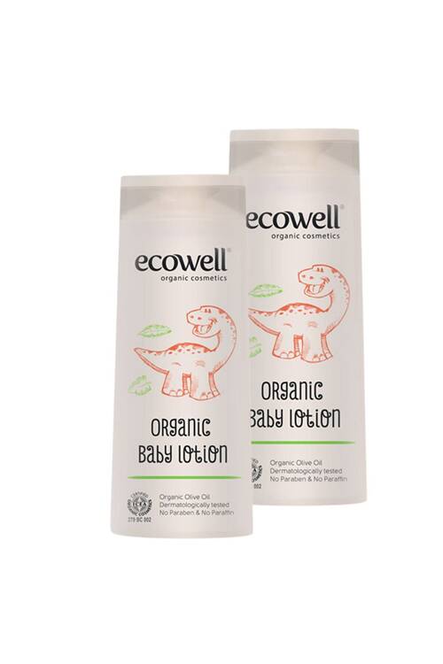 Ecowell Organik Bebek Losyonu 2 Adet 2x300 ml