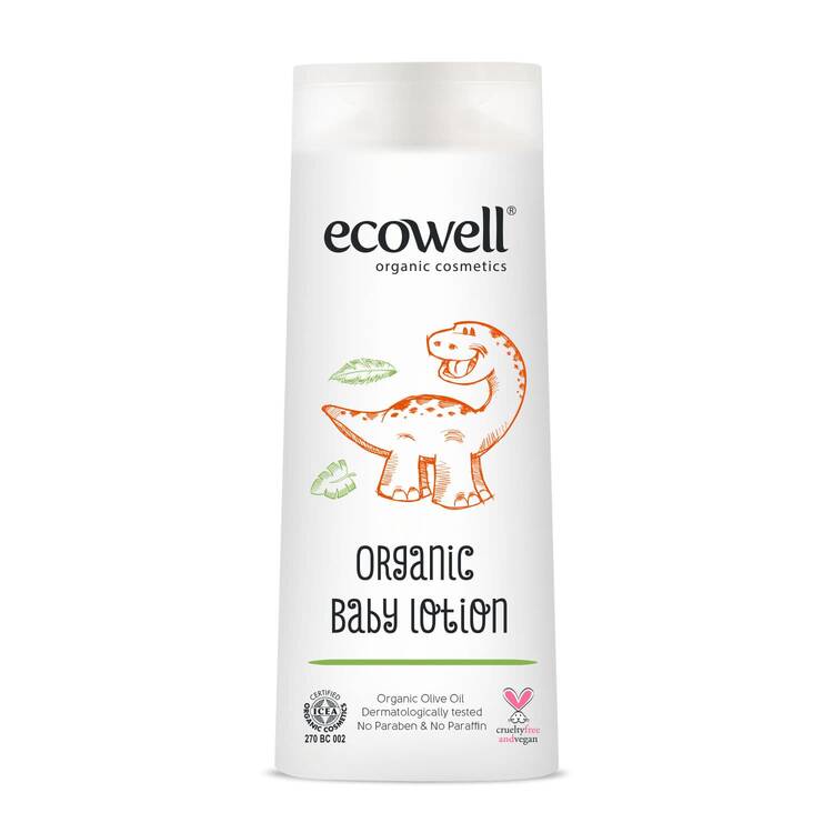 Ecowell Organik Bebek Losyonu (300 ml)