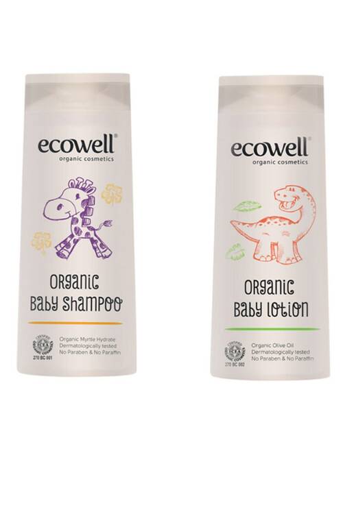 Ecowell Organik Bebek Bakım 2'li Set (Şampuan + Losyon)