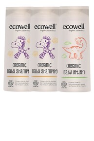 Ecowell - Ecowell Organik Bebek Şampuanı 2 Adet + Bebe Losyonu Ecowell - Ecowell Organik Bebek Şampuanı 2 Adet + Bebe Losyonu