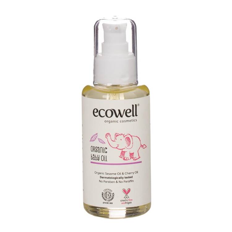 Ecowell Organik Bebek Yağı - 100 ml