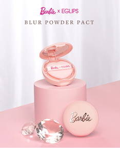Eglips - Blur Powder Pact 23 x Barbie Limited Edition 9g - Eglips Barbie Blur Yüz Pudrası 9 gr - Thumbnail