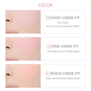 Eglips - Cheek Fit Blusher -04 Coral Cheek Fit - 04 Eglips Coral Cheek Allık 4 g - Thumbnail