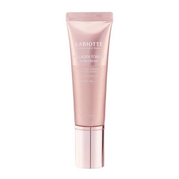 Labiotte Collagen Tone Up Aura Cream 40ml SPF50+ PA+++ Korea Cosmetic - Labiotte Cilt Tonu Eşitlemeye Yardımcı Kolajen İçerikli Krem SPF 50+ PA+++ 40 ML