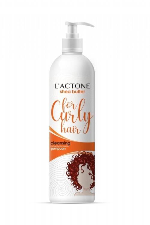 L'actone Kıvırcık Saçlar Için Shea Yağı Krem Şampuanı 400 Ml 