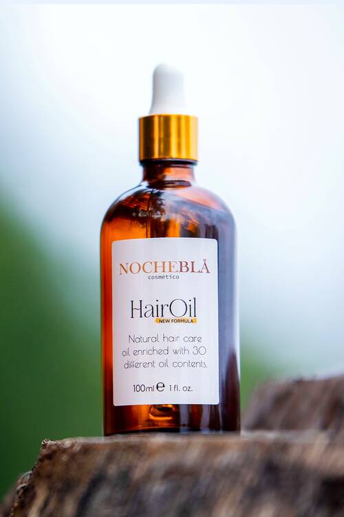 NOCHEBLA Hair Oil Onarıcı Besleyici Ve Güçlendirici Doğal Saç Bakım Yağı (100 ml)