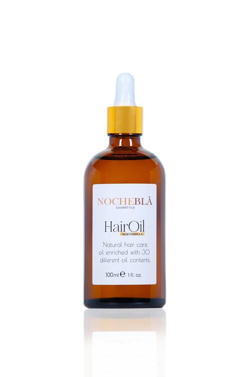 NOCHEBLA Hair Oil Onarıcı Besleyici Ve Güçlendirici Doğal Saç Bakım Yağı (100 ml)