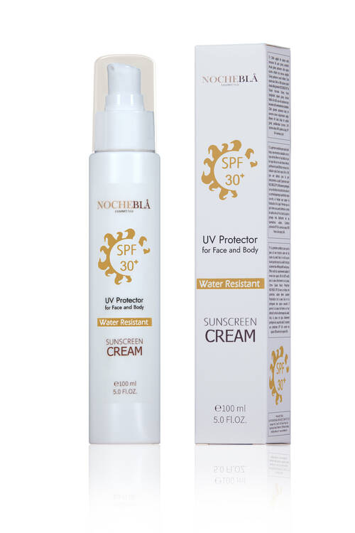 NOCHEBLA Vegan Sunscreen SPF 30+ Yüksek Koruma Güneş Kremi (100 ml)