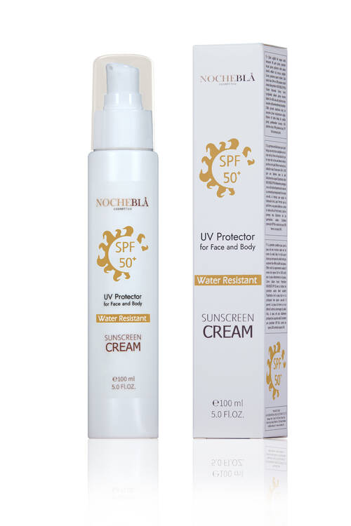 NOCHEBLA Vegan Sunscreen SPF 50+ Çok Yüksek Koruma Güneş Kremi (100 ml)