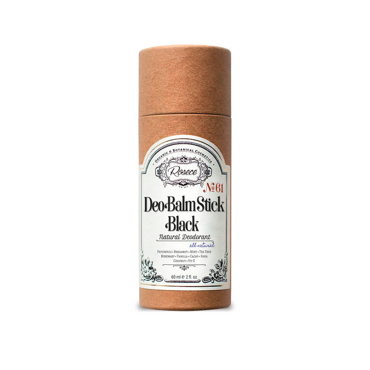 Rosece Naturel Deodorant / Deo Balm Stick / Black (No:61)