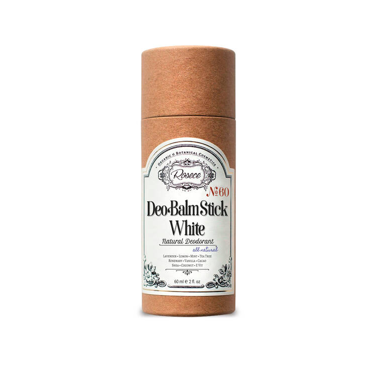 Rosece Naturel Deodorant / Deo Balm Stick / White (No:60)