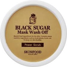 Skinfood Black Sugar Yenileyici Yüz Maskesi 100g - Skinfood Esmer Şekerli Arındırıcı Özellikli Maske 100 g - Thumbnail