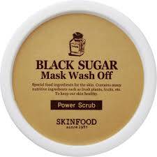 Skinfood Black Sugar Yenileyici Yüz Maskesi 100g - Skinfood Esmer Şekerli Arındırıcı Özellikli Maske 100 g