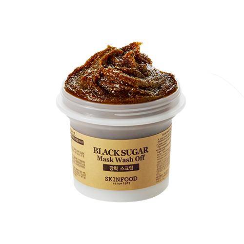 Skinfood Black Sugar Yenileyici Yüz Maskesi 100g - Skinfood Esmer Şekerli Arındırıcı Özellikli Maske 100 g