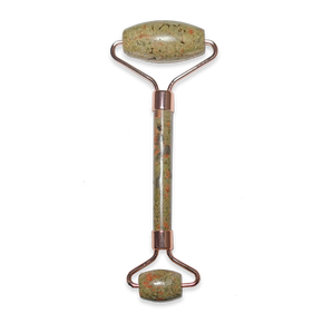 Doğal Taş Serisi - Unakit Taşı Roller Yüz Masaj Aleti