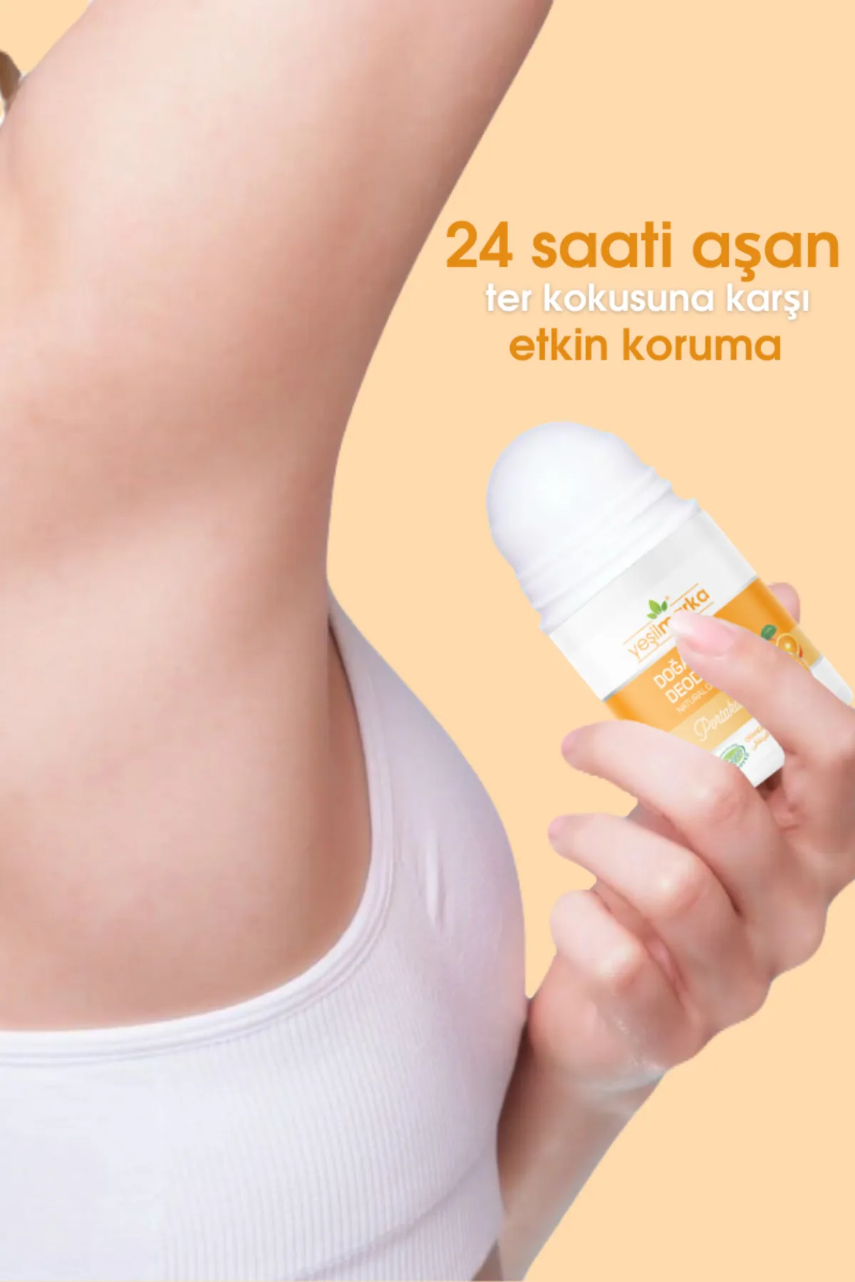 Yeşilmarka Doğal Deodorant – Portakal (50 ml) - Thumbnail