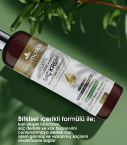 Yeşilmarka Doğal Dökülme Karşıtı Saç Kremi (350 ml) - Thumbnail