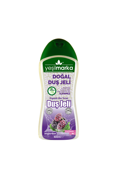 Yeşilmarka Doğal Duş Jeli 400 ml - Böğürtlen