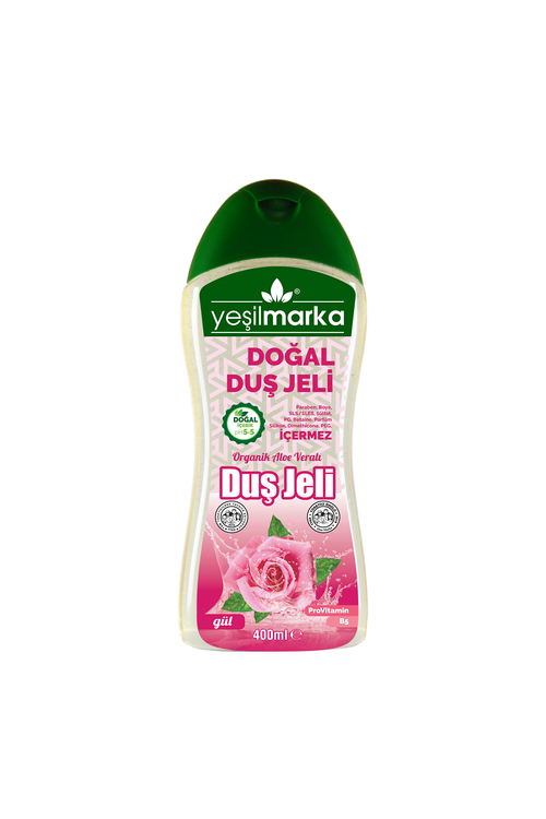 Yeşilmarka Doğal Duş Jeli 400 ml - Gül