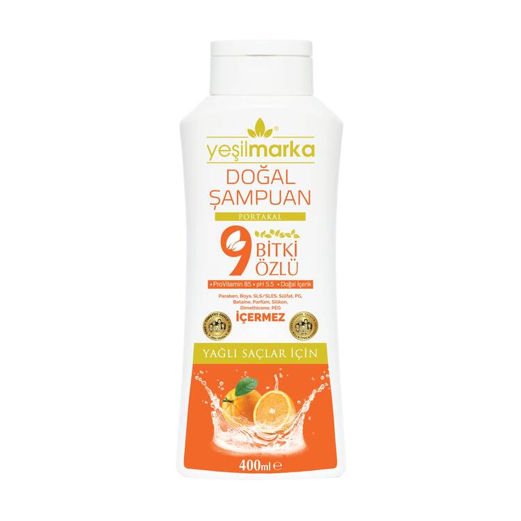 Yeşilmarka Doğal Şampuan 400 ml - Yağlı Saçlar için