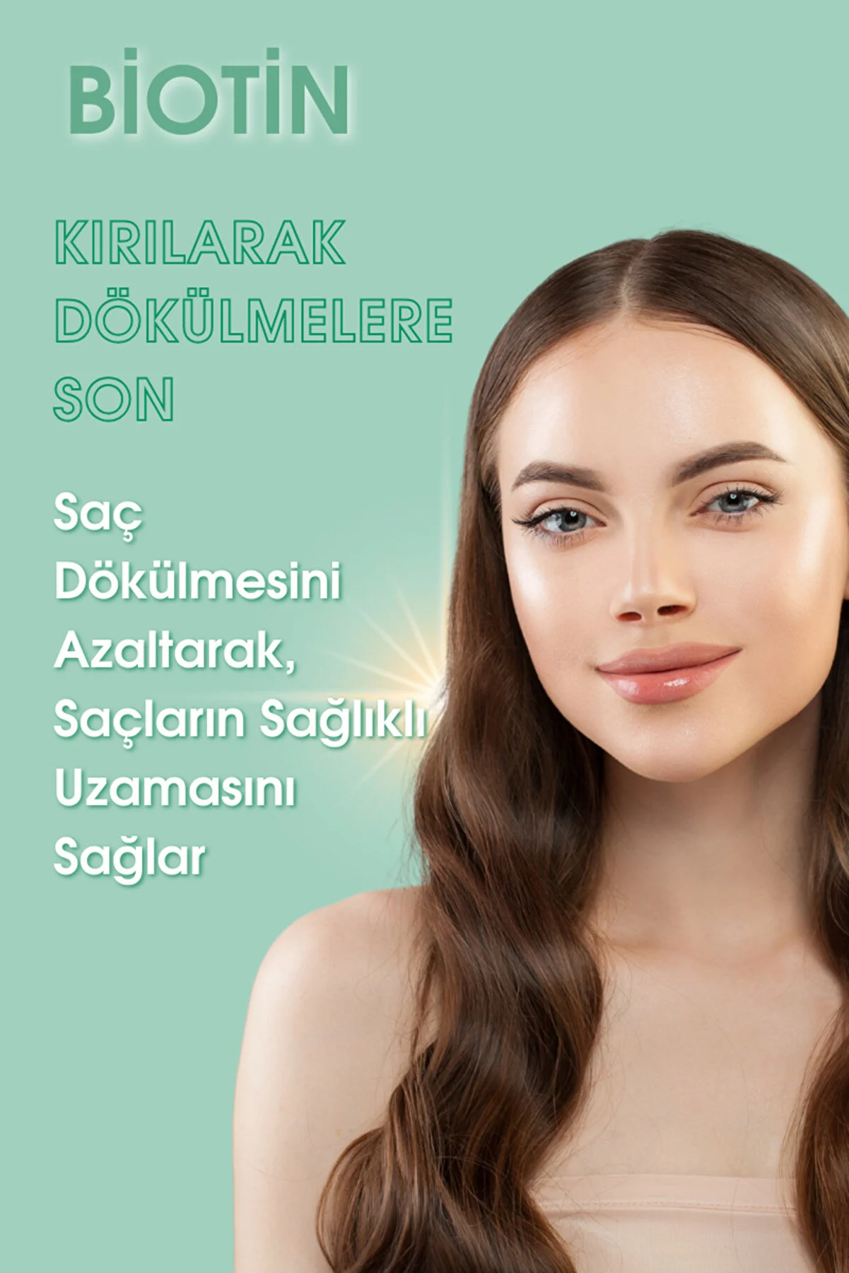 Yeşilmarka Saç Vitamini / Hair Vitamin - Biotin 5000 - Thumbnail