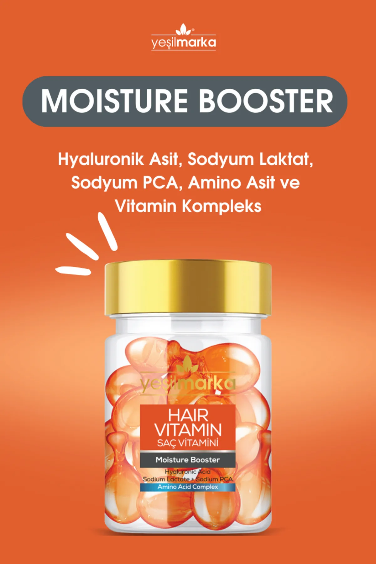 Yeşilmarka Saç Vitamini / Hair Vitamin - Moisture Booster